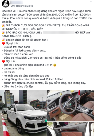 Tin nổi không – xe Tàu Zotye T600s cũ bán lại với giá đắt ngang xe Nhật? 4 Tin nổi không – xe Tàu Zotye T600s cũ bán lại với giá đắt ngang xe Nhật?4aa