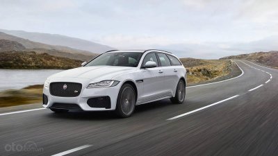 Jaguar XF Sportbrake bị khai tử ở thị trường Mỹ Jaguar XF Sportbrake đầu xe màu trắng