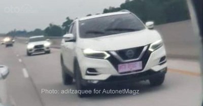 Nissan Qashqai chạy thử không che tại Indonesia Nissan Qashqai chạy thử không che tại Indonesia