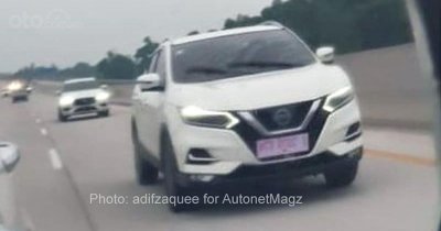 Nissan Qashqai chạy thử không che tại Indonesia