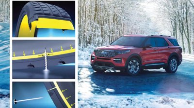 Ford Explorer 2020 trang bị lốp tự lành Ford Explorer 2020 trang bị lốp tự lành a2