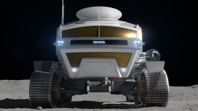 Toyota vượt giới hạn mặt đất, du hành đến Mặt trăng a2 xe Toyota concept di chuyển trên mặt trăng a2