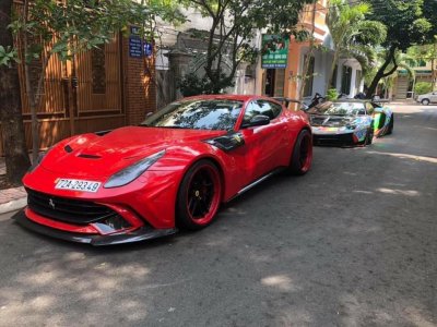 Siêu xe Ferrari F12 Berlinetta của doanh nhân Vũng Tàu mang biển 72A Siêu xe Ferrari F12 Berlinetta