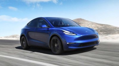 Tesla Model Y - ảnh 1 Tesla Model Y - đầu xe