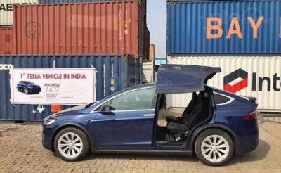 Chiếc Tesla Model X đầu tiên ở Ấn Độ