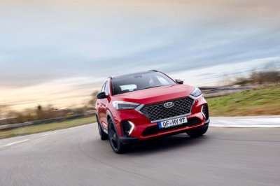 Hyundai Tucson củng cố đội hình với phiên bản thể thao a5 Ngoại thất xe Hyundai Tucson N Line 2019