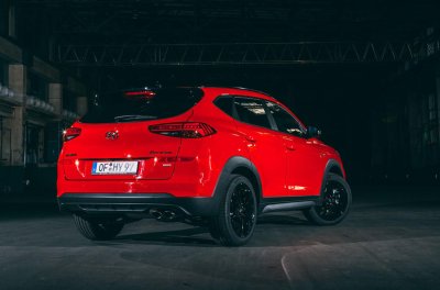 Hyundai Tucson củng cố đội hình với phiên bản thể thao a5 đuôi xe Hyundai Tucson N Line 2019