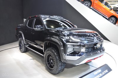 Ford có Ranger Raptor, Mitsubishi sẵn sàng ‘chiến’ bằng Triton Absolute a3 Mitsubishi Triton Absolute 2019 thiết kế ngoại thất