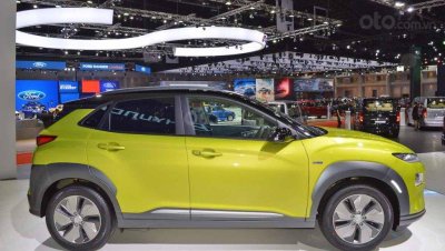 Hyundai Kona Electric ra mắt triển lãm Bangkok 2019 - ảnh 4 Hyundai Kona Electric ra mắt triển lãm Bangkok 2019 - ảnh thân xe