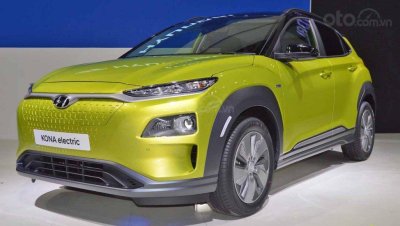 Hyundai Kona Electric ra mắt triển lãm Bangkok 2019 - ảnh 3 Hyundai Kona Electric ra mắt triển lãm Bangkok 2019 - ảnh đầu xe 3