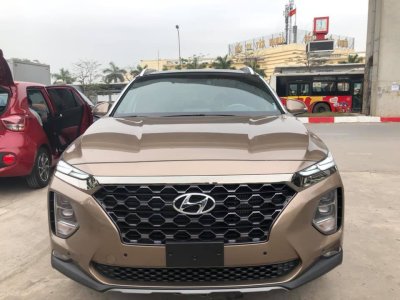 Khách hàng sắp sửa đón Hyundai Santa Fe 2019 'full option' về tay a2 Hyundai Santa Fe 2019 Premium thiết kế đầu xe