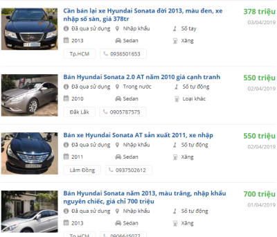 Hyundai Sonata rút khỏi cuộc chơi từ cuối 2018, các đại lý chỉ còn xe tồn hoặc xe đã qua sử dụng Phân khúc sedan hạng D "nóng" từng giờ với loạt xe mới sắp ra mắt a1