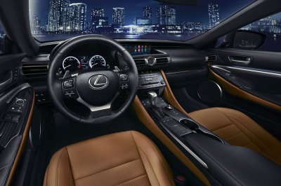 Có giá bán 3,27 tỷ đồng, Lexus RC Coupe 2019 có gì khác biệt so với phiên bản cũ 3 Khoang nội thất Lexus RC Coupe 2019 mới tại Việt Nam