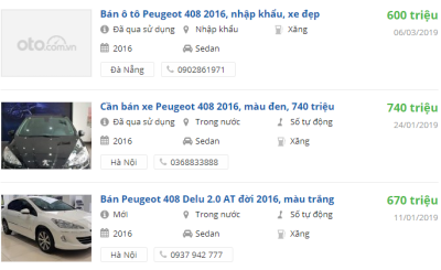 Tin rao bán xe Peu 408 trên Oto.com.vn tin rao bán xe Peu 408 trên Oto.com.vn 1