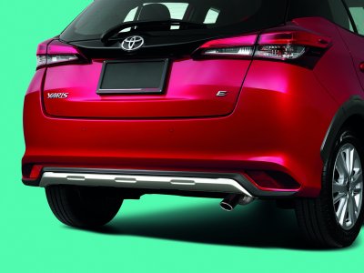 Phụ kiện ngoại thất chính hãng của Toyota Yaris - Ảnh 7 Phụ kiện ngoại thất chính hãng của Toyota Yaris - Ảnh 7.