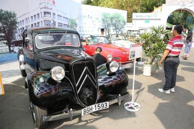Citroen Traction Avant tại ngày hội Citroen Traction Avant