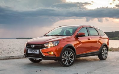 Mẫu Crossover Lada Vesta Mẫu Crossover Lada Vesta...