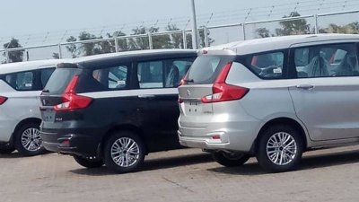 Cận cảnh Suzuki Ertiga 2019 nhập khẩu nguyên chiếc từ Indonesia tại cảng Việt Nam Cận cảnh Suzuki Ertiga 2019 nhập khẩu nguyên chiếc từ Indonesia tại cảng Việt Nam.