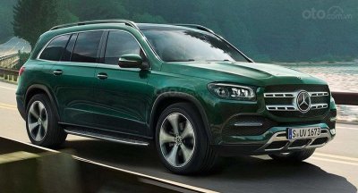 Mercedes-Benz GLS-Class 2020 với màu sơn xanh lạ mắt Mercedes-Benz GLS-Class 2020