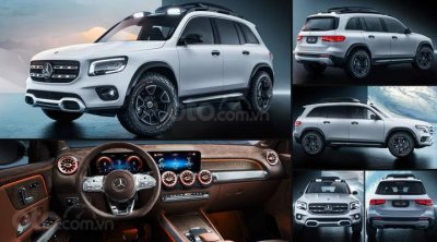 [Thượng Hải 2019] Mercedes Concept GLB hội tụ sự tinh túy