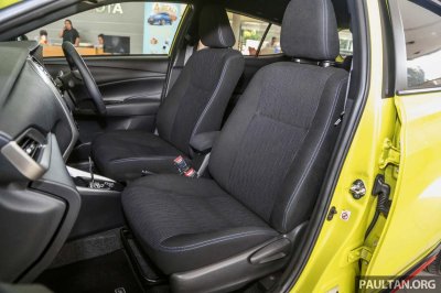 Soi chi tiết Toyota Yaris 2019 mới, có giá từ 406 triệu đồng a7 ghế ngồi xe Toyota Yaris 2019
