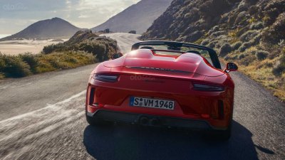 Porsche 911 Speedster 2019 - ảnh 2 Porsche 911 Speedster 2019 đuôi xe
