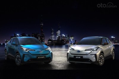 [Thượng Hải 2019] Toyota C-HR EV trình làng