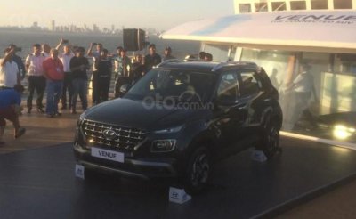 Hyundai Venue 2019 vừa có màn ra mắt trên du thuyền tại Ấn Độ Hyundai Venue 2019 ra mắt