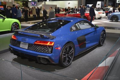 [New York 2019] Cận cảnh siêu xe Audi R8 2020 với nhiều chi tiết trang trí, tạo nhấn