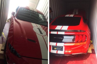Ford Mustang Hennessey sức mạnh “khủng” cập cảng Sài Gòn, nhanh chóng xuất hiện trên phố 1 Ford Mustang Hennessey sức mạnh “khủng” cập cảng Sài Gòn, nhanh chóng xuất hiện trên phố