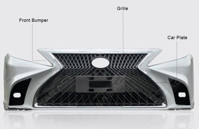 Vừa về nước, Toyota Camry 2019 ngay lập tức được ‘làm đẹp’ a3 Bộ cản trước khá phù hợp với thiết kế Toyota Camry đời mới