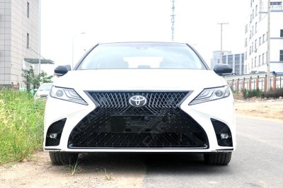 Vừa về nước, Toyota Camry 2019 ngay lập tức được ‘làm đẹp’ a4 Toyota Camry 2019 gắn thêm bộ cản Lexus LS