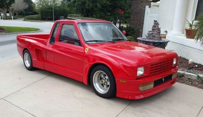 Bán tải và những ý tưởng chế tạo tưởng chừng không tồn tại a4 Bán tải Ferrari Testarossa pick-up