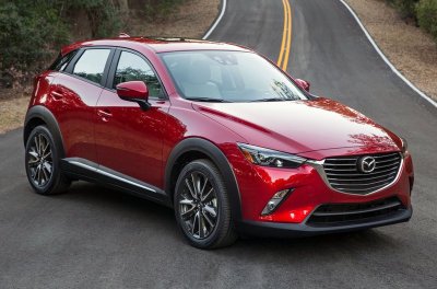 10 mẫu xe AWD có giá bán rẻ nhất hiện nay a3 Mazda CX-3 2019 màu đỏ