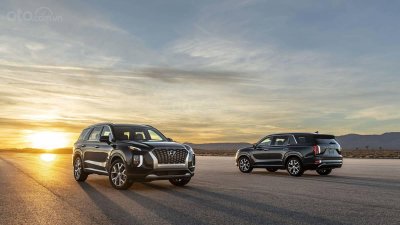 Hyundai Palisade có giá 688 triệu VNĐ tại thị trường Hàn Quốc 2 chiếc xe Hyundai Palisade 2020