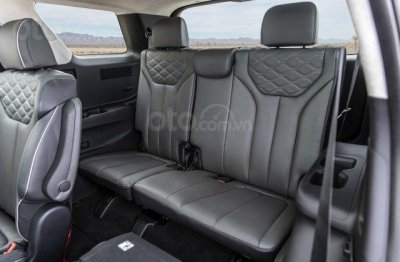 Hàng ghế thứ 3 trên Hyundai Palisade 2020 Hàng ghế thứ 3 Hyundai Palisade 2020