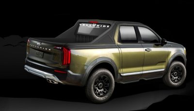 Kia Telluride bán tải - ảnh độ