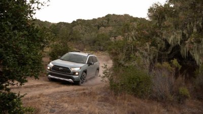 Toyota RAV4 2019 có khả năng off-road tốt Toyota RAV4 2019 off-road