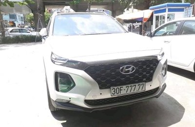 Hyundai SantaFe 2019 biển ngũ quý 7 ở Hà Nội...