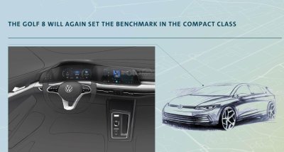 Volkswagen Golf 2020 ẩn chứa nhiều bí ẩn Volkswagen Golf 2020 ẩn chứa nhiều bí ẩn