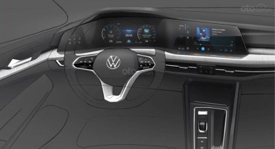 Volkswagen Golf 2020 nhá hàng thiết kế nội thất Volkswagen Golf 2020 nhá hàng thiết kế nội thất