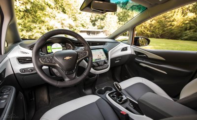 Ưu nhược điểm của xe Chevrolet Bolt 2019: Nội thất rộng rãi Nội thất xe Chevrolet Bolt 2019