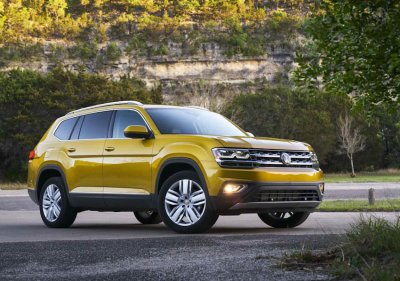 10 mẫu SUV tiết kiệm nhiên liệu tốt hơn công bố a6 Volkswagen Atlas V6 đời 2019