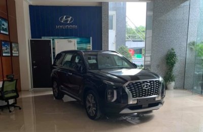 Hyundai Palisade 2019 được cho là tại trụ sở của HTC Thêm ảnh Hyundai Palisade 2019 tại trụ sở của HTC? a1