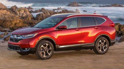 Top 10 mẫu SUV/Crossover chạy xăng tiết kiệm nhất năm 2019 a7 Honda CR-V đời 2019 màu đỏ