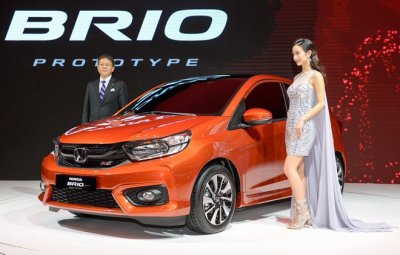 Honda Brio lần đầu tiên được giới thiệu tại VMS 2018 Honda Brio lần đầu tiên được giới thiệu tại VMS 2018...