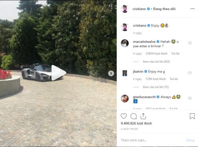 Cristiano Ronaldo tậu siêu xe McLaren Senna hàng hiếm chỉ 500 chiếc mừng vô địch Serie A 1 Cristiano Ronaldo tậu siêu xe McLaren Senna hàng hiếm chỉ 500 chiếc mừng vô địch Serie A a1