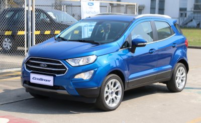 Vay mua xe Ford EcoSport trả góp 2019: Mẹo tránh gặp rủi ro Ford EcoSport 2020 ngoại thất màu xanh