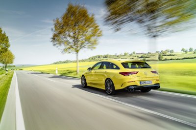 Mercedes-AMG CLA 35 Shooting Brake 2020 - ảnh 4 Mercedes-AMG CLA 35 Shooting Brake 2020.