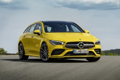Mercedes-AMG CLA 35 Shooting Brake 2020 - ảnh 1 Mercedes-AMG CLA 35 Shooting Brake 2020 đầu xe